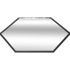 maxibazar Plateau Bougie Verre Miroir D.20Cm- Objets Et Accessoires Deco