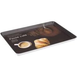 Boîtes Et Plateaux|Five Plateau 30X22Cm Black Relief 2