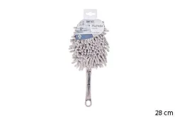 Menage|* Plumeau Chenille Microfibre Oval Grege