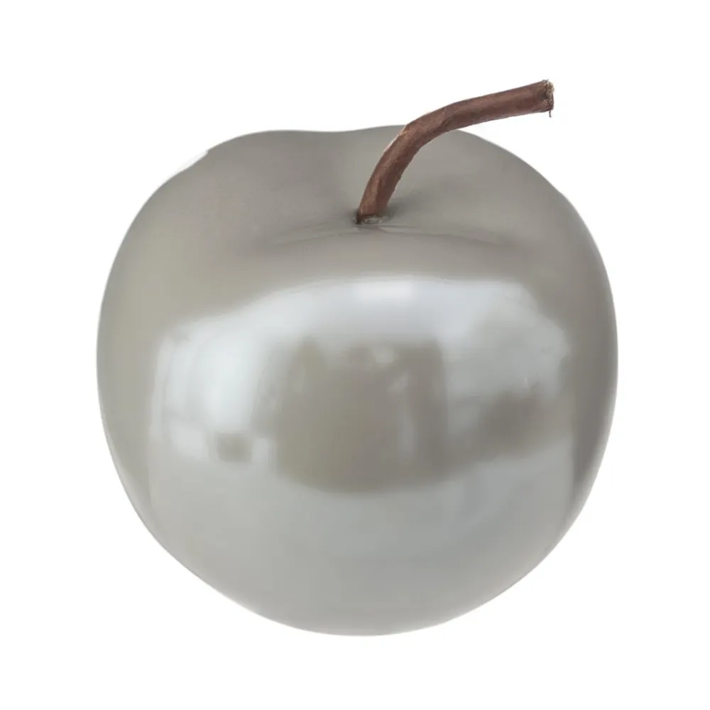 Atmosphera Pomme Ceramique H.8Cm- Objets De Decoration