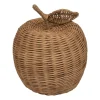 maxibazar Pomme Rotin Metal Lour D.20Cm- Objets De Decoration