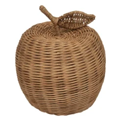 maxibazar Pomme Rotin Metal Lour D.20Cm- Objets De Decoration