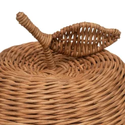 maxibazar Pomme Rotin Metal Lour D.20Cm- Objets De Decoration