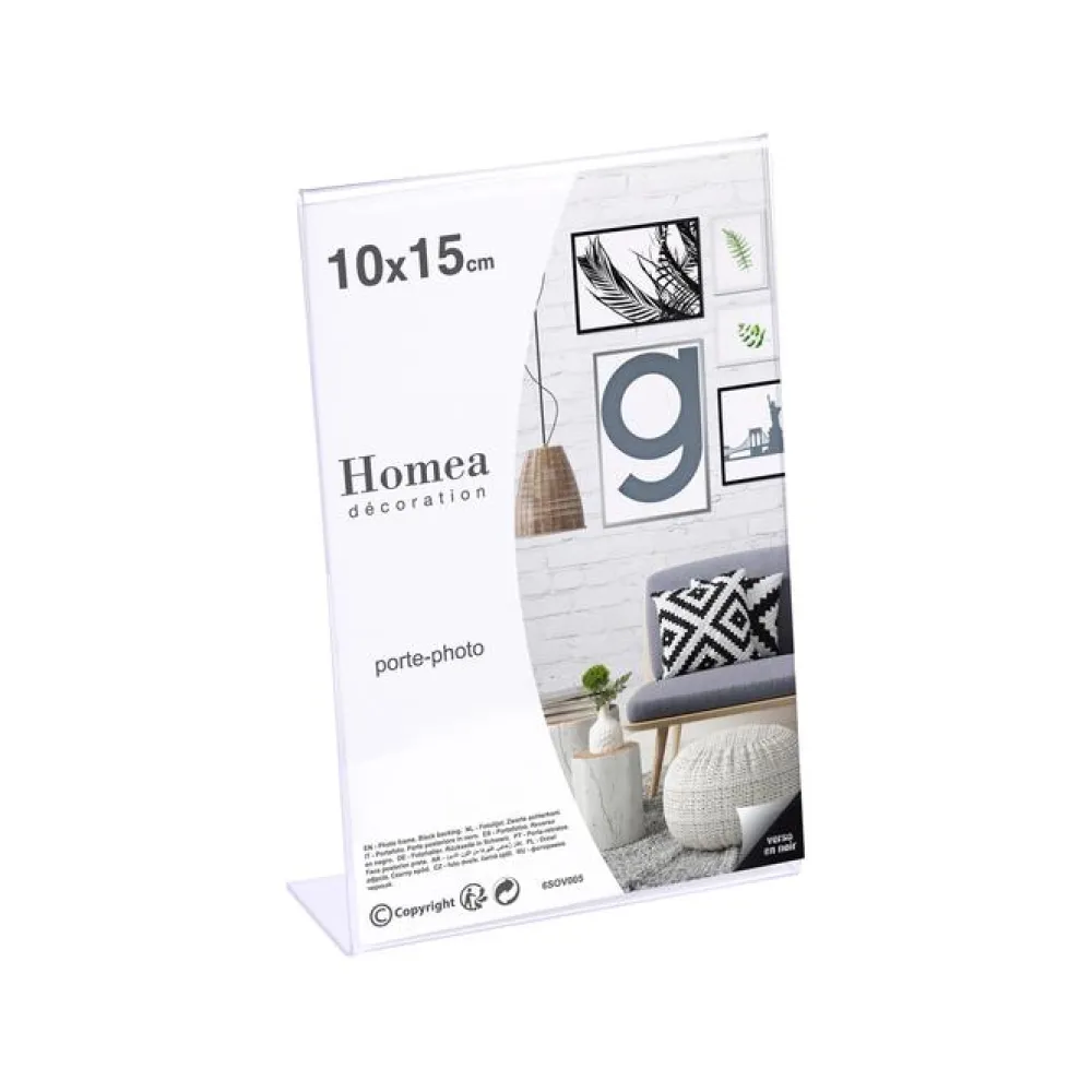maxibazar Porte Photo Chevalet 10X15Cm- Sous-Verres