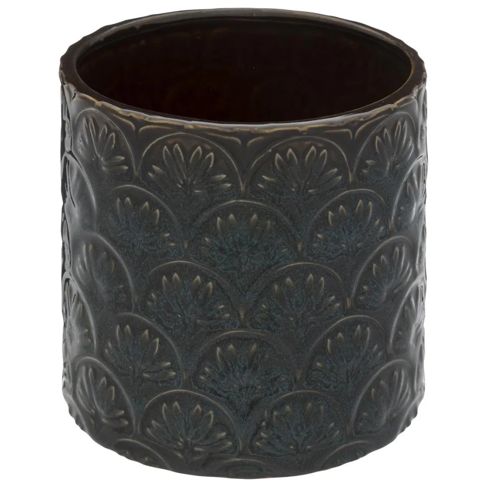 maxibazar Pot Ceramique Jil Taille S- Vases Et Caches Pots