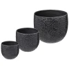 maxibazar Pot Ceramique Night D.20X17Cm- Caches-Pot Et Jarres