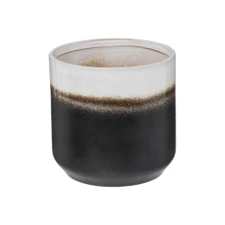 maxibazar Pot Ceramique Reactive Soul D.16X16Cm- Caches-Pot Et Jarres