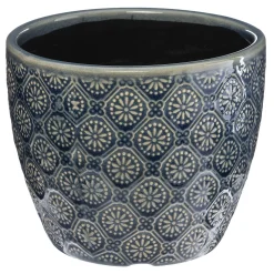 maxibazar Pot Fsie Glazed D.14Cm- Caches-Pot Et Jarres