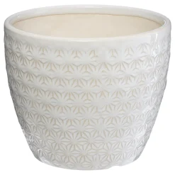 maxibazar Pot Fsie Glazed D.14Cm- Caches-Pot Et Jarres