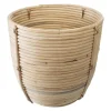 maxibazar Pot Rotin D.24X27Cm- Caches-Pot Et Jarres