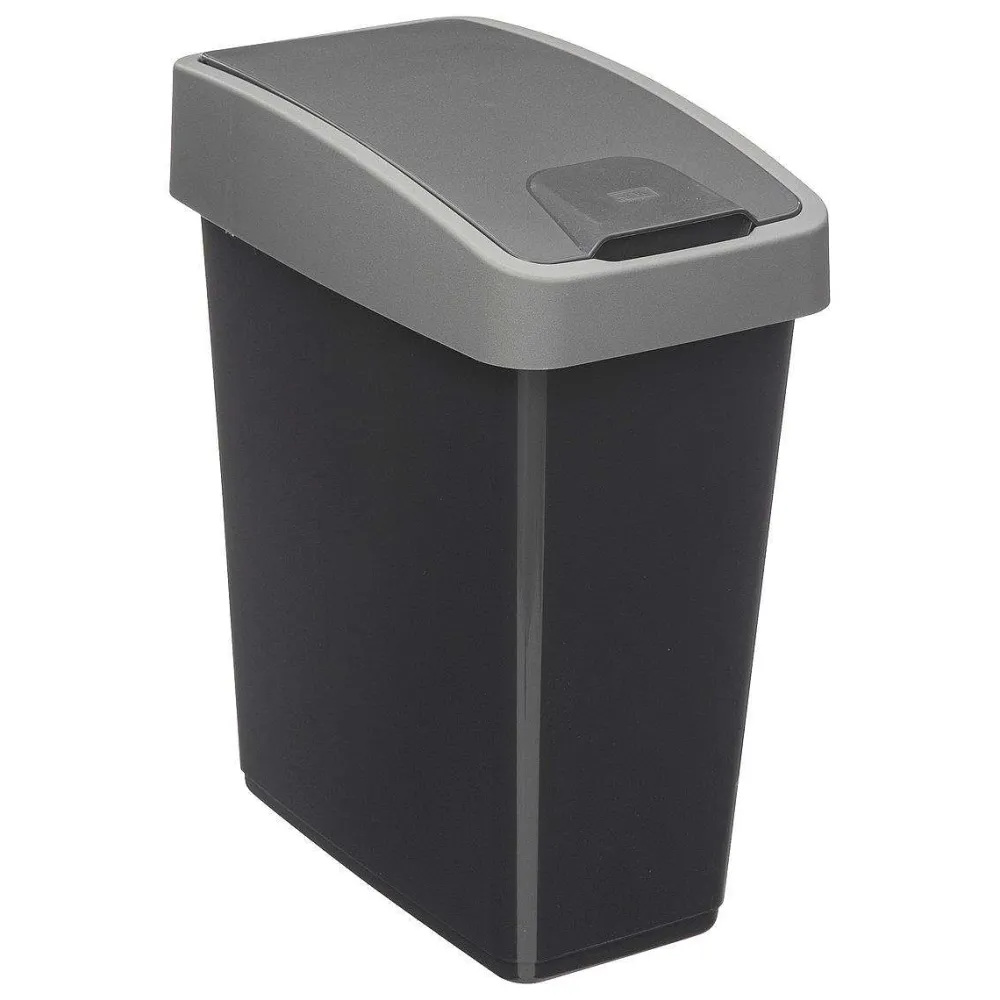 Poubelles|* Poubelle 2 Ouvertures Plastique 45L