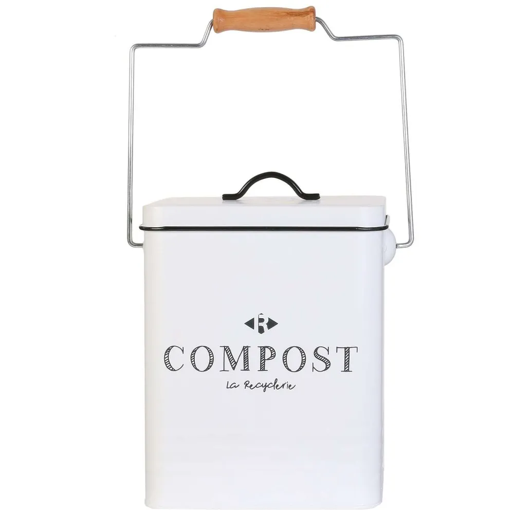 Poubelles|* Poubelle Compostage Metal 5L