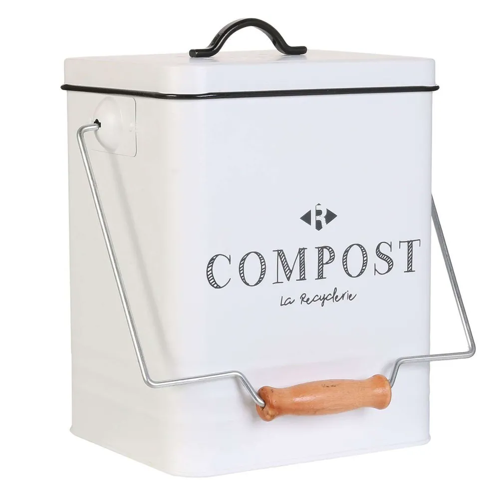 Poubelles|* Poubelle Compostage Metal 5L