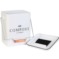 Poubelles|* Poubelle Compostage Metal 5L