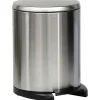 Poubelles De Salle De Bain|* Poubelle Metal Frein De Chute 6L Chrome
