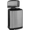 Poubelles|* Poubelle Metal 50L Inox Ariane