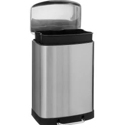 Poubelles|* Poubelle Metal 50L Inox Ariane