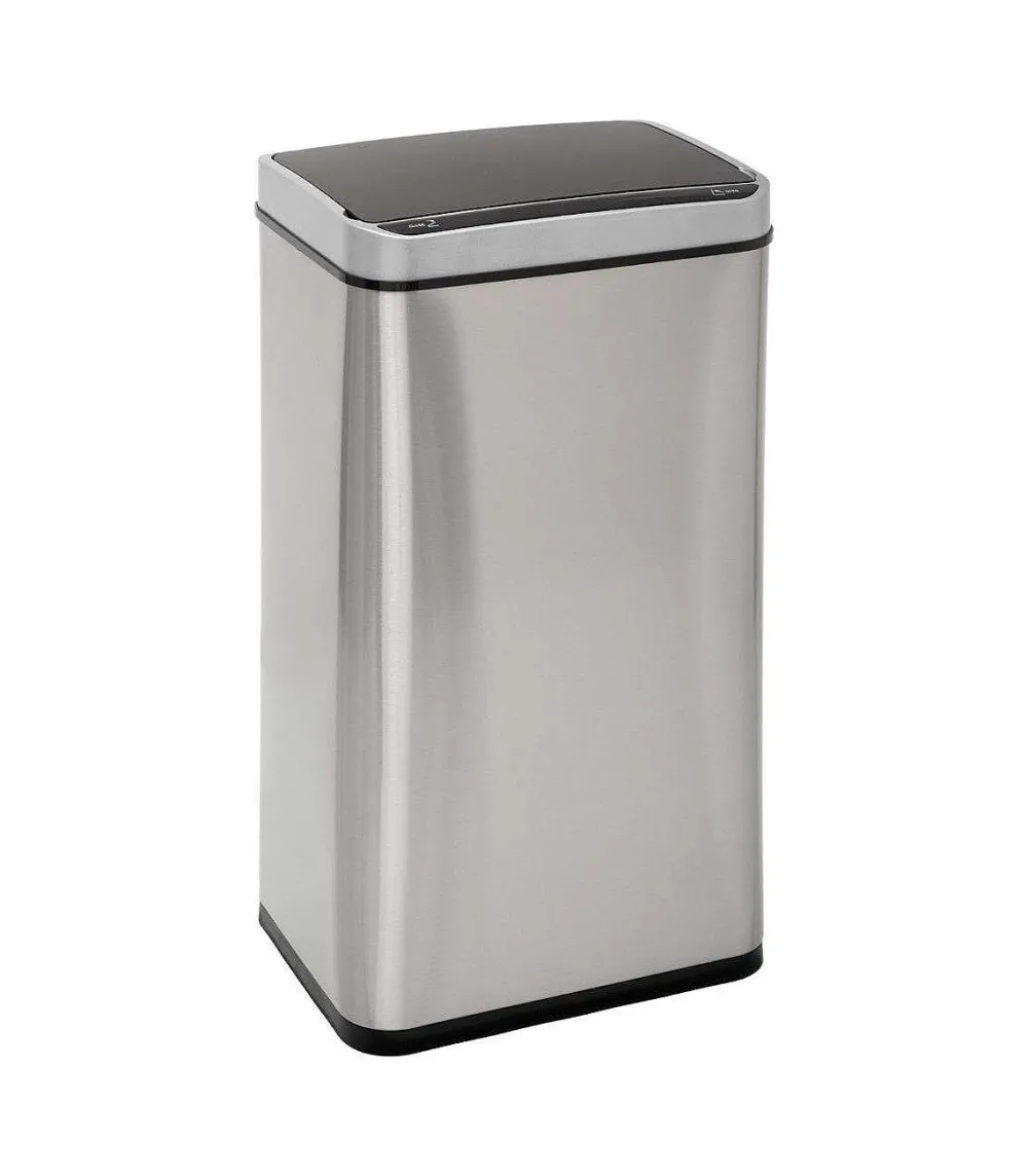 Poubelles|Five Poubelle Metal 40L Inox Sensor