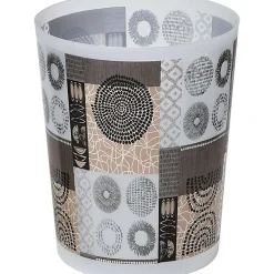 Poubelles De Salle De Bain|* Poubelle Pp Imprimee 5L Masai