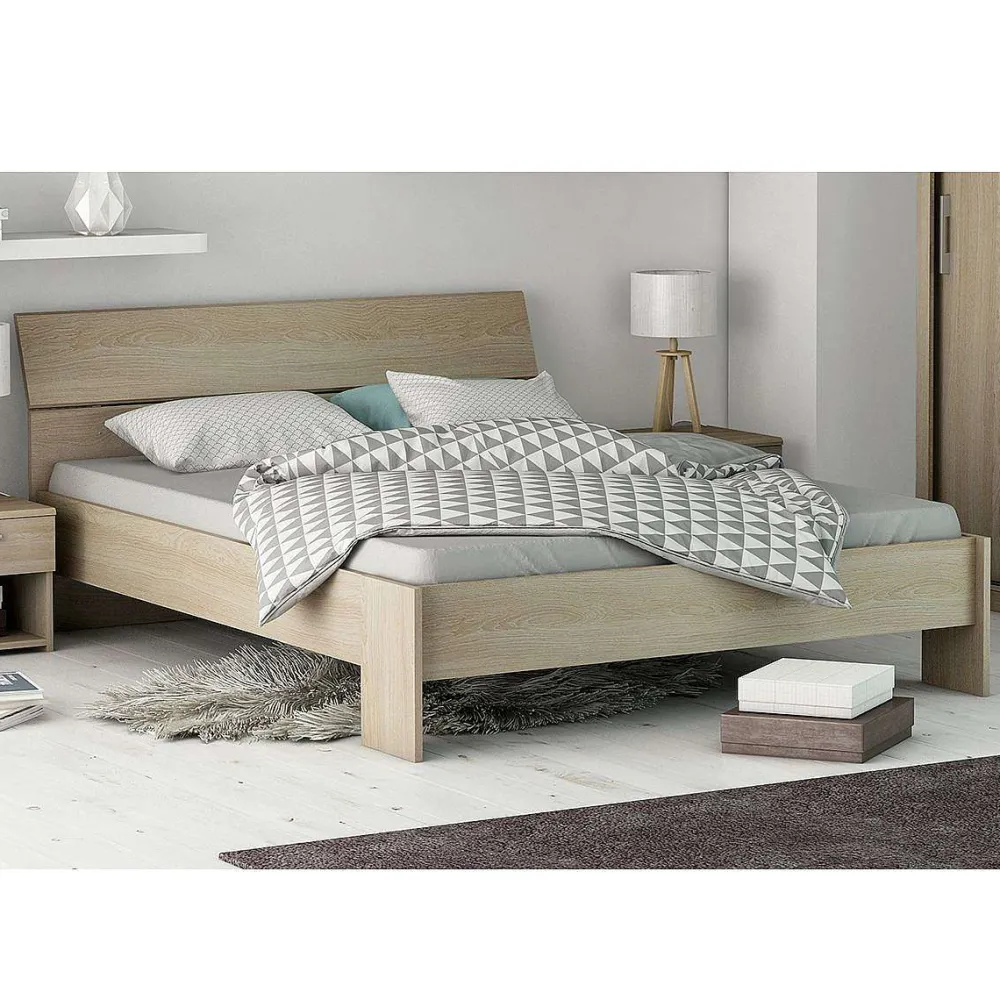 * Lits>Pricy 2 Lit 140X190 200 Chene Shannon