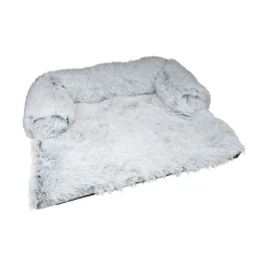 Couchage Et Transport|* Protege Canape Avec Traversin 80X75X15Cm Fluffy Blanc Chine