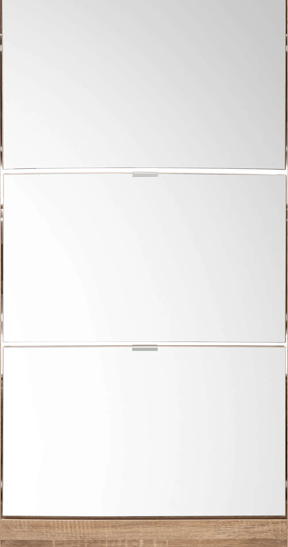 Five Meuble D'Appoint>Range Chaussures Bois 3 Tiroirs Avec Miroir Naturel