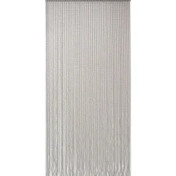 * Rideaux De Porte>Rideau De Porte Lanieres Torsades 90X210Cm Ecru
