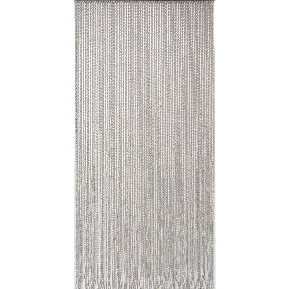 * Rideaux De Porte>Rideau De Porte Lanieres Torsades 90X210Cm Ecru