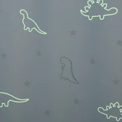 Atmosphera Rideau Occultant Glow Dino 140X250Cm- Voilage Et Rideau Enfant