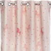 Atmosphera Rideau Occultant Glow Licorne 140X250Cm- Voilage Et Rideau Enfant