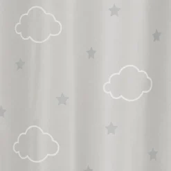 Atmosphera Rideau Occultant Phosphorescent Gris- Voilage Et Rideau Enfant