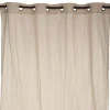 Atmosphera Rideau Oya Beige 140X250Cm- Voilage Et Rideau Enfant