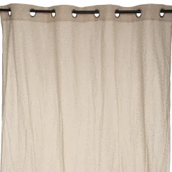 Atmosphera Rideau Oya Beige 140X250Cm- Voilage Et Rideau Enfant