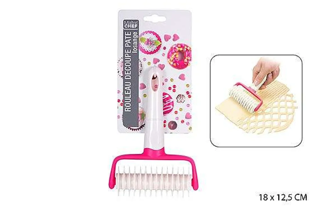 Pâtisserie|* Rouleau Decoupe Pate Losange