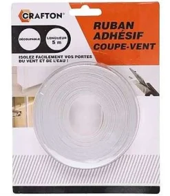 Divers Bricolage|* Ruban Adhesif Coupe Vent Bas De Porte 5M