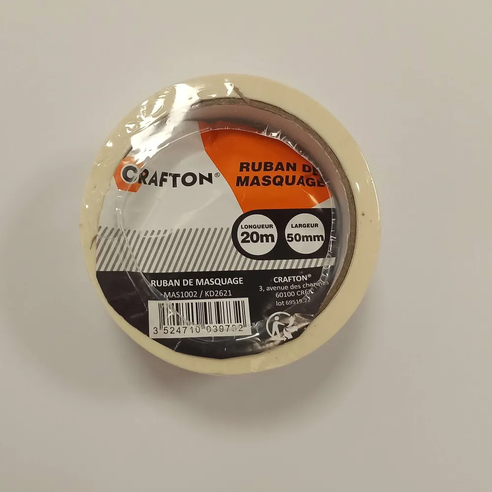 Adhésifs Et Colles|* Ruban De Masquage 20Mx5Cm