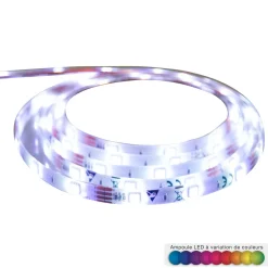 maxibazar Ruban Led Variation Couleurs L.3M- Lampes Led