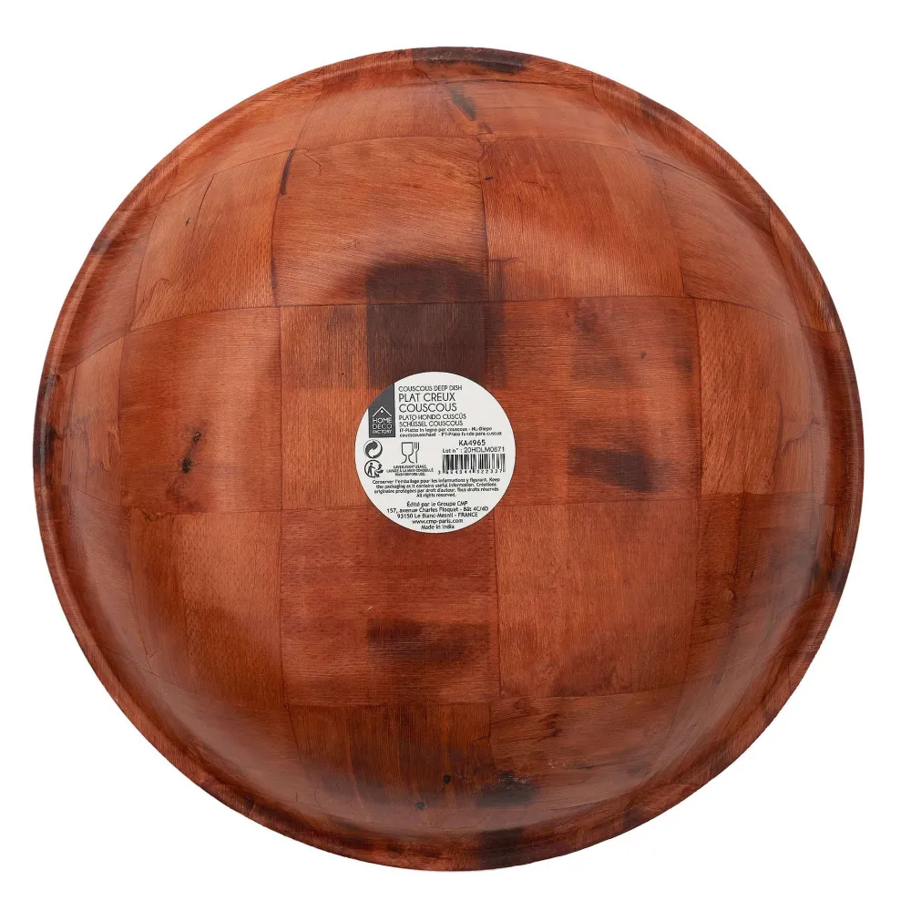 Salade Et Condiments|* Saladier Creux Couscous D.35Cm