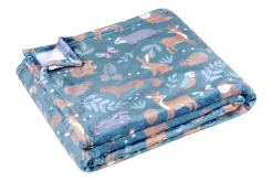 maxibazar Saturnin Plaid 130X160 Cm Canard- Plaids Enfant