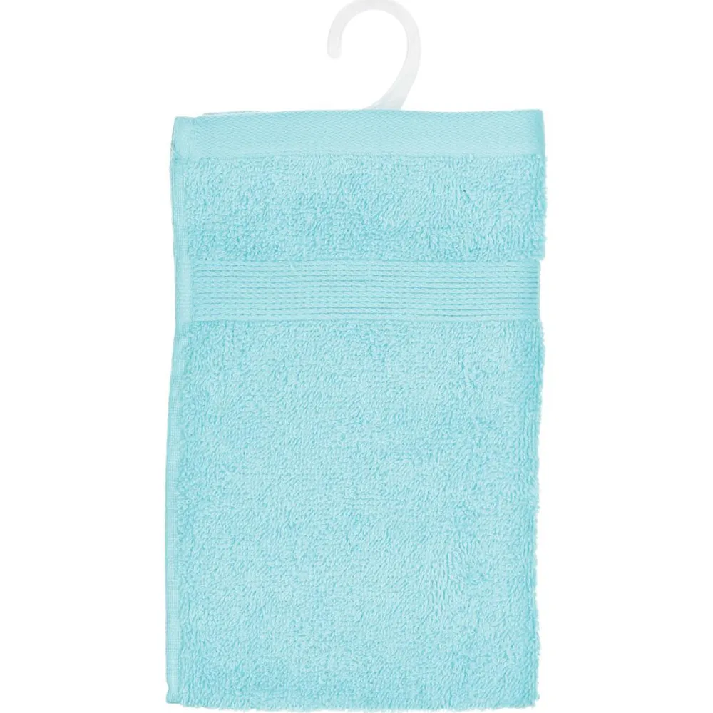 Atmosphera Serviette 450Gr Aqua 30X50Cm- Eponge 450G