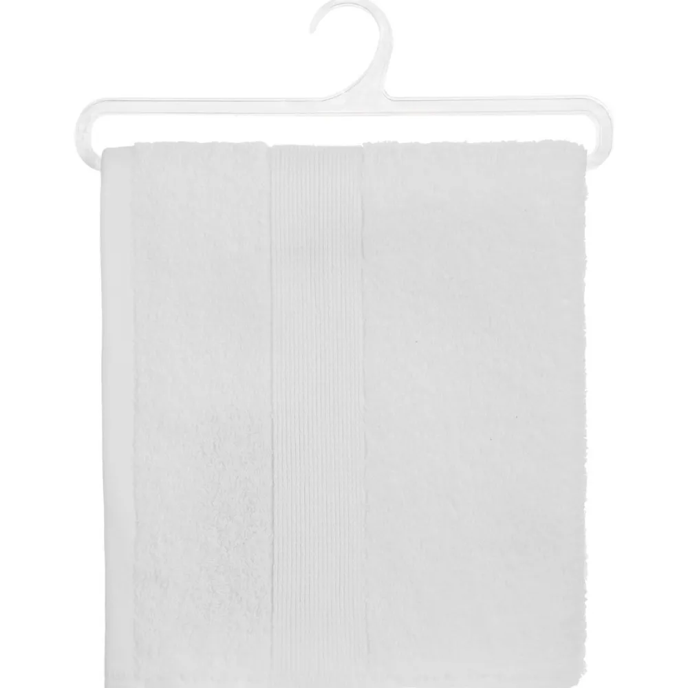 Atmosphera Serviette 450Gr Blanc 50X90Cm- Eponge 450G