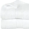 Atmosphera Serviette 450Gr Blanc 30X50Cm- Eponge 450G
