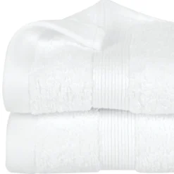 Atmosphera Serviette 450Gr Blanc 30X50Cm- Eponge 450G