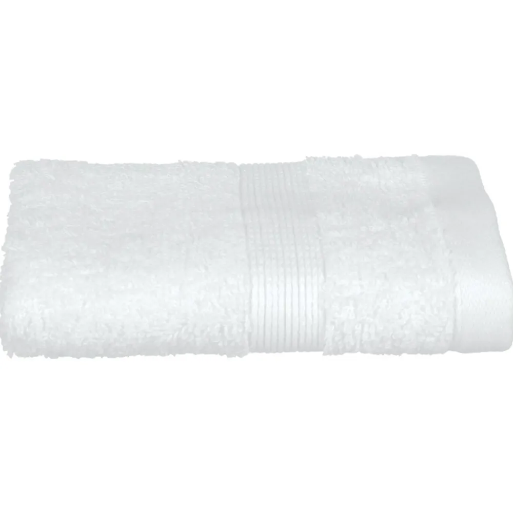 Atmosphera Serviette 450Gr Blanc 30X50Cm- Eponge 450G