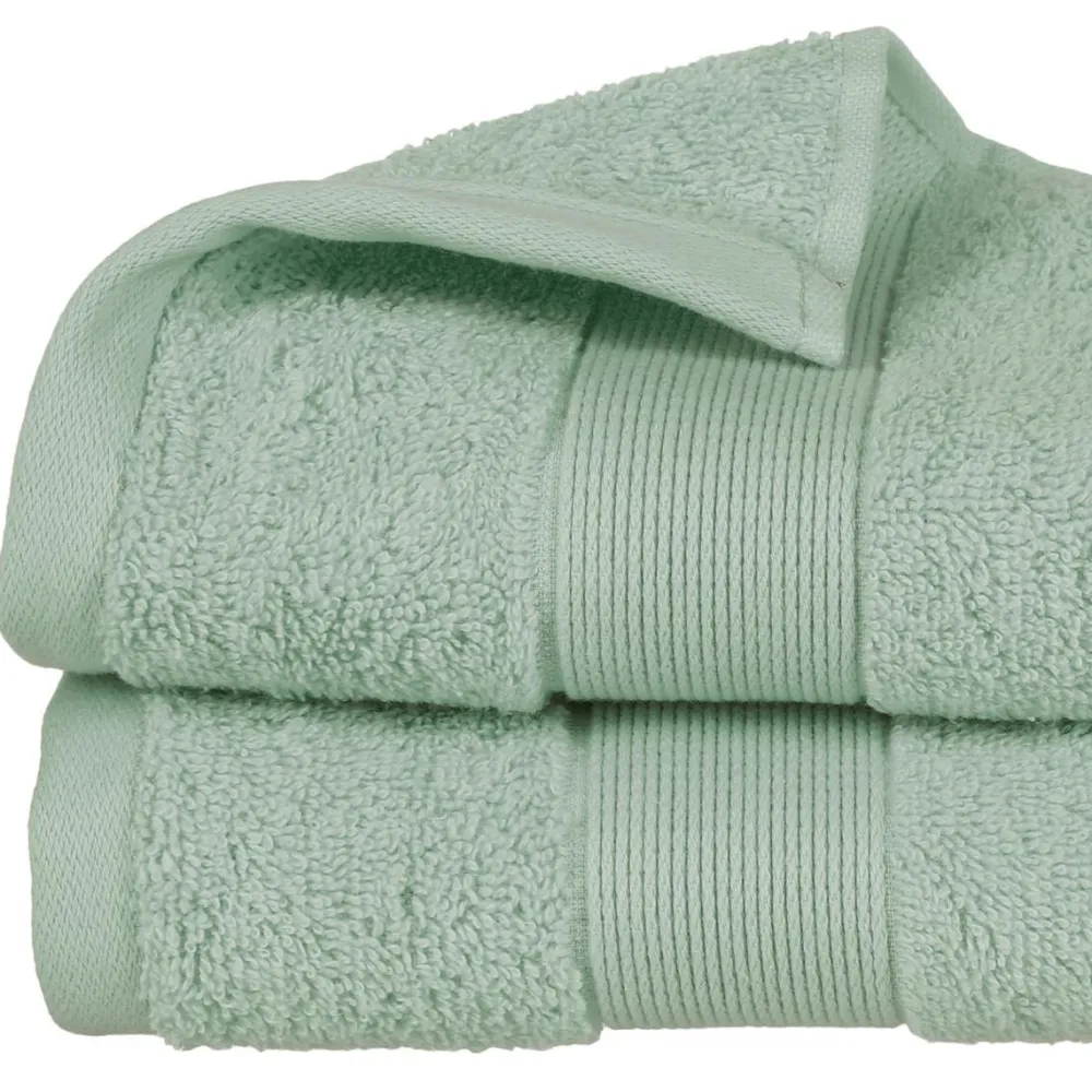 Atmosphera Serviette 450Gr Celadon 50X90Cm- Eponge 450G