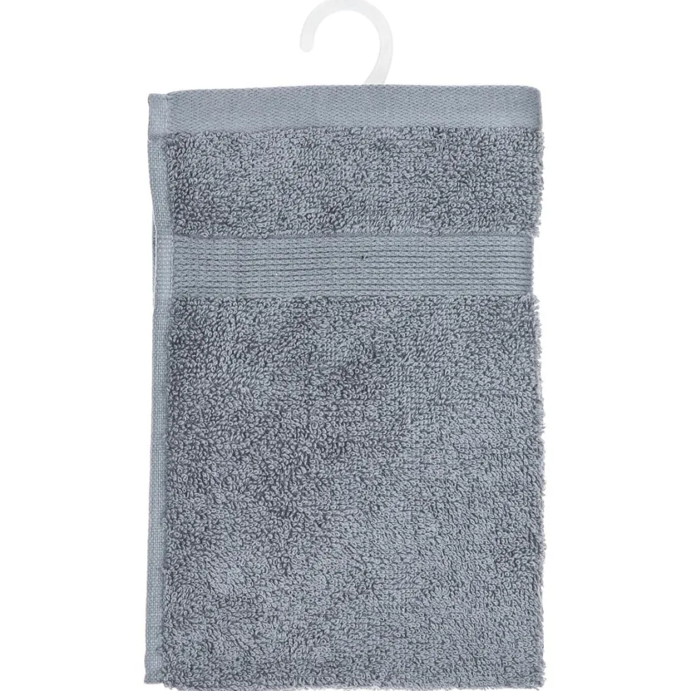 Atmosphera Serviette 450Gr Gris Fonce 30X50Cm- Eponge 450G