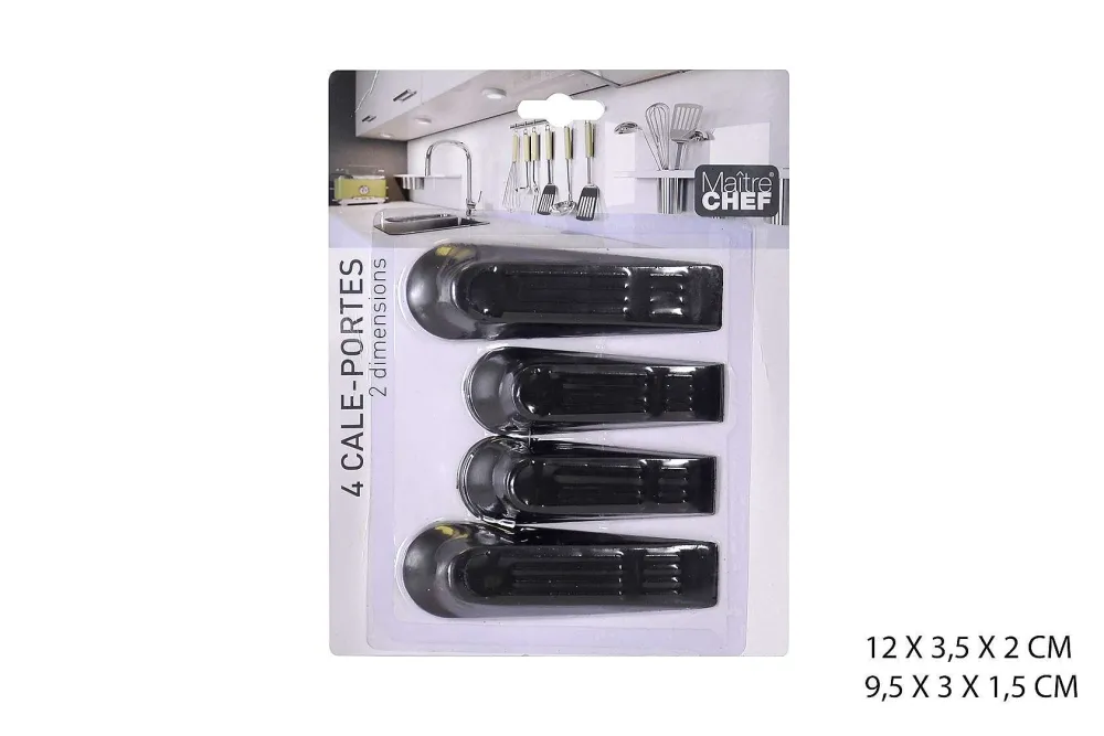 Stop-Porte|* Set 4 Cale Portes Plastique