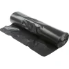 Menage|* Set 10 Sacs Poubelle 130L Plastique Liens Coulissants Noir