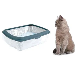 Hygiene Animale|* Set 10 Sacs Pour Bac A Litiere 90X60Cm