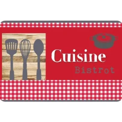 maxibazar Set De Table 28.5X44 Cm Polyprop Opaque Cuisine Gourmande- Sets De Table Et Chemins De Table